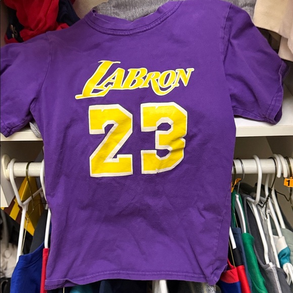 NBA Other - RARE LeBron Lakers tee shirt small youth